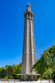 <center>La tour Perret.</center>En 1817, Louis Vicat, inventeur du ciment moderne, fait le don de cette innovation majeure à l’humanité. En 1855, il offre avec son fils Joseph le pont du jardin des plantes au musée d’Histoire naturelle de Grenoble. Or cet ouvrage se trouve être le premier au monde réalisé en béton coulé. La tour, elle,  n’a pas été construite avec du ciment Vicat mais avec un ciment réalisé par une société de Marseille. Il s’agit, historiquement, de la première tour réalisée en béton armé au monde, imaginée par l'architecte Auguste Perret, et élevée en 1925 pour l’Exposition internationale de la houille blanche.