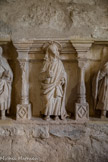 <center>Vogüé</center>Le château de Vogüé. Retable : les Douze apôtres autour du Christ.