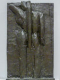 <center></center>Nu de dos III
Issy-les-Moulineaux, 1913-1916 Bronze, fonte Rudier, ca. 1965
Don de Mme Jean Matisse à l’État français pour dépôt au Musée Matisse, Nice, 1978.