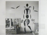 <center></center>HÉLÈNE ADANT
« La Négresse » sur le mur de l’atelier et « Nu bleu IV» (état) dans le miroir
Le Régina, Nice, 1952
Tirage argentique noir et blanc sur papier baryté semi-mat