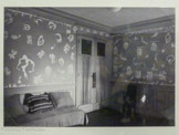 <center>ANONYME
« Océanie, la mer» et « Océanie le ciel» sur les murs de l’appartement de Matisse
Paris, 132, boulevard du Montparnasse, 1946 Reproduction d’une photographie d'archives
</center>