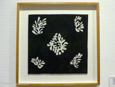 <center></center>HENRI MATISSE
Maquette pour le voile de calice noir, chapelle de Vence
Nice, 1950-1952
Papiers gouachés, découpés, collés et marouflés sur toile
Don des héritiers de l'artiste, 1960