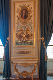<center>Salon des Amiraux.</center>Portrait de La Pérouse (Jean-François de Galaup, comte de), marin français, né le 23 août 1741 au château du Gô, près d'Albi, mort sur l'île de Vanikoro en juin 1788. Gustave Adolphe Chassevent-Bacque. 1892. 
Toile : peinture à l'huile et marouflé sur bois