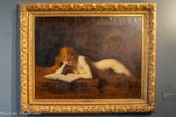 <center>La Femme qui lit dite La Liseuse</center>1883. 
Huile sur toile. Dépôt du Musée d’Orsay