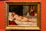 <center>Vénus d’Urbin</center>Copie d’après Titien (Florence, musée des Offices)
1860
 Huile sur carton marouflé sur toile
Donation Marie Henner