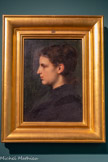 <center>Musée J.J. Henner</center>Jean-Jacques Henner ((1829-1905) . Marie Henner. Vers 1888. Huile sur toile.