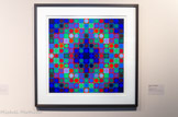 <center>Marc Cf (négatif)</center>1972
Sérigraphie sur papier 77 x 77 cm
Fondation Vasarely, Aix-en-Provence