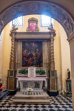 <center>Cathédrale Notre-Dame de la Nativité</center>Chapelle de la Sainte Famille. Tableau, la Sainte Famille avec saint Jean-Baptiste.