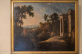 <center>Cathédrale Notre-Dame de la Nativité</center>PAYSAGE, ruines d'un temple animé de personnages, devant groupe de bâtisses, village au loin.
Huile sur toile 101 x 82,5 cm – XVIIe siècle
Tableau probablement français, dans la suite du peintre et graveur Henri MAUPERCHÉ (1602 Paris -1686). École française.
Mauperché est un des quatorze fondateurs de l’Académie des beaux-arts dont il devint professeur en 1655. C’est un paysagiste influencé par les maîtres flamands et hollandais ainsi que par Claude Lorrain.