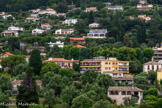 <center>Vence</center>Belvédère Fernand Moute. Au centre, on aperçoit le toit de la villa 