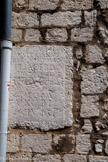 <center>Cathédrale Notre-Dame de la Nativité</center>Inscription : L VELVDIVS VALERIANVS DEC VINT MAG ET SACERDO TIO FVNCTVS SIBI ET VIBIAE MVCI FIL PATERNAE VXORI VIVI S F. Traduisible par Lucius Veludius Valerianus décurion de Vence, magistrat autrefois investi de fonctions sacerdotales, pour lui et pour Vibia Paterna, fille de Mucius, son épouse, de leur vivant se sont élevé ce monument.